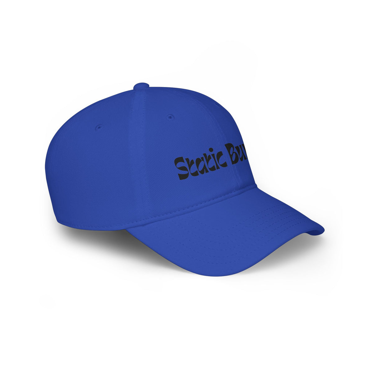 Static Bunny Baseball Cap - Radioactive Font