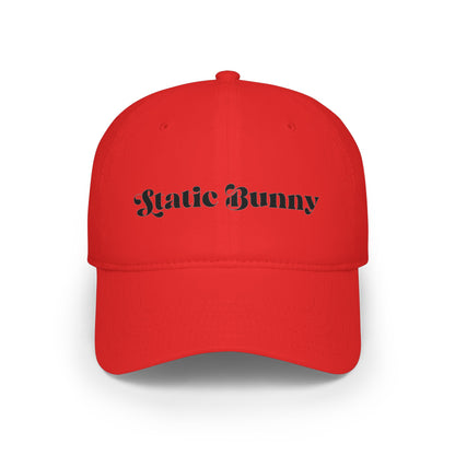Static Bunny Baseball Cap - Deep Hydro Font