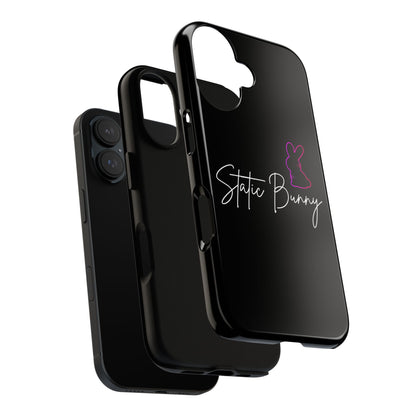 Static Bunny Phone Case - Ultraviolet