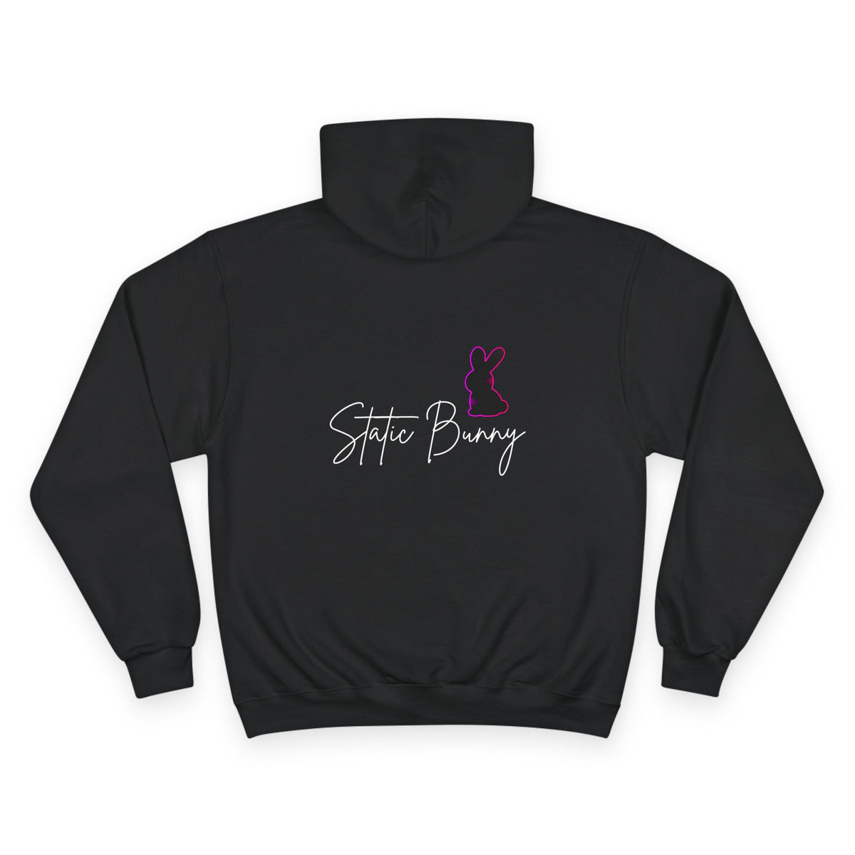 Static Bunny Hoodie - Ultraviolet
