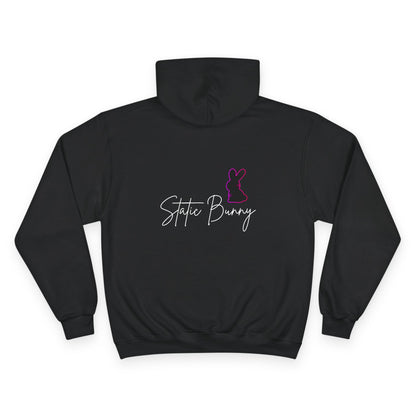Static Bunny Hoodie - Ultraviolet