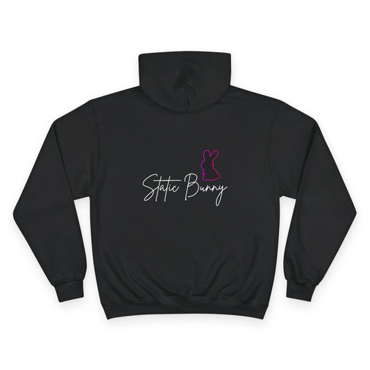Static Bunny Hoodie - Ultraviolet