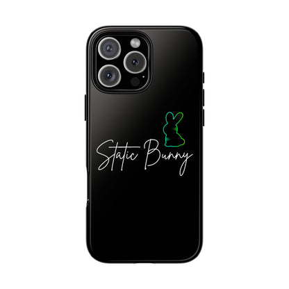 Static Bunny Phone Case - Radioactive