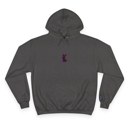 Static Bunny Hoodie - Ultraviolet
