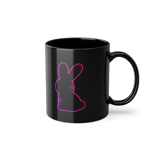 Static Bunny Mug — Ultraviolet