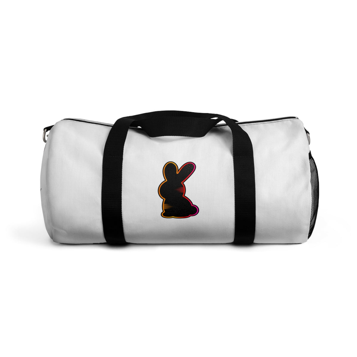 Static Bunny Duffel Bag - Neon Sunset